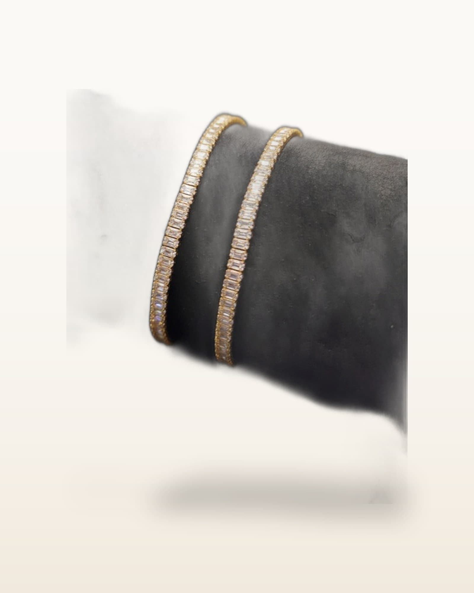 Soft Glam LAB Zircon Bracelet — detail view 2