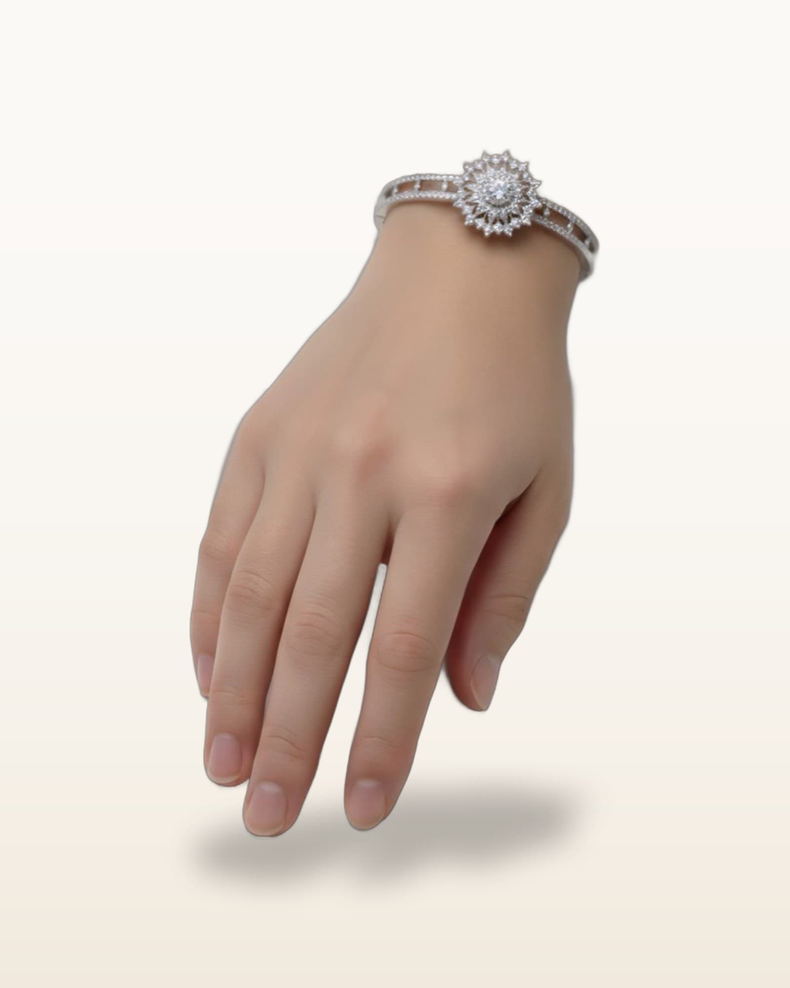 Premium Signature Zircon Bangle — detail view 3