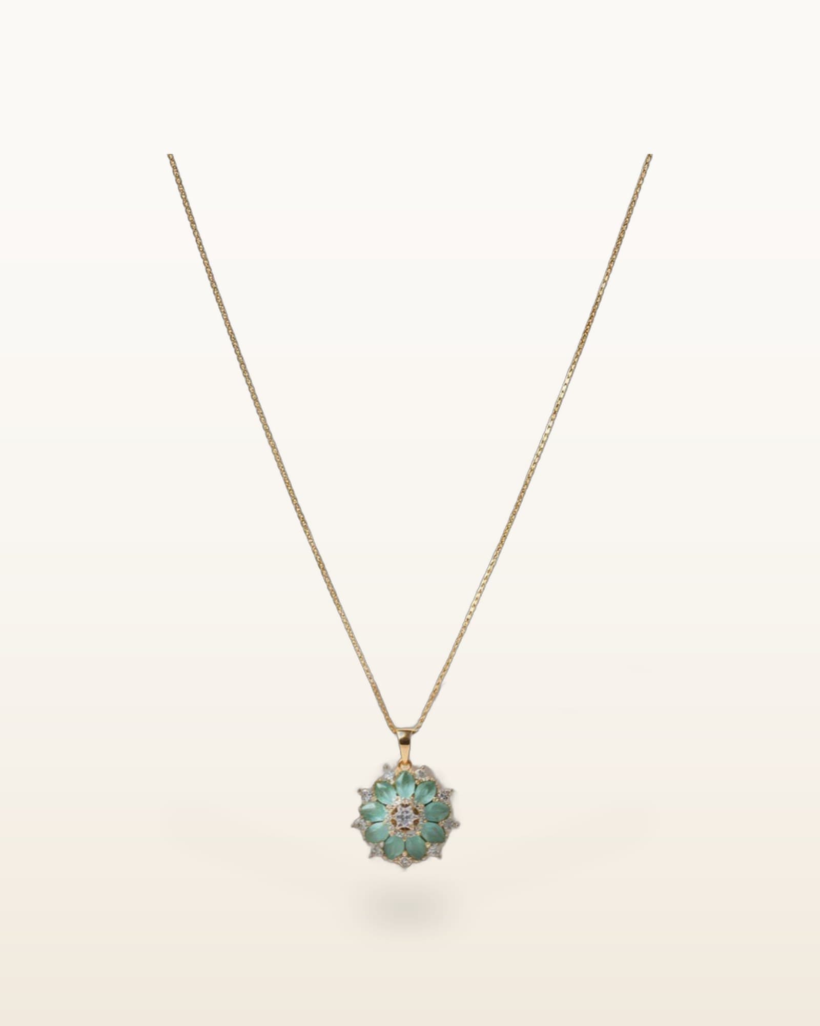 Verdelle Bloom Pendant, photographed against a plain background